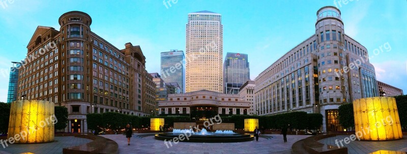 London Canary Wharf Business Architecture City