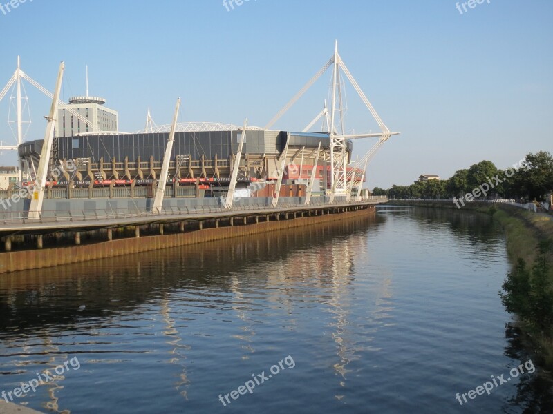 Stadium Cardiff River Ba Architecture