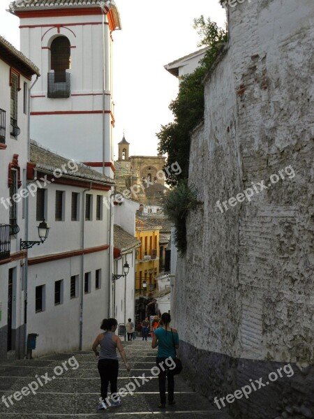 Granada Andalusia Architecture Landmark Moorish