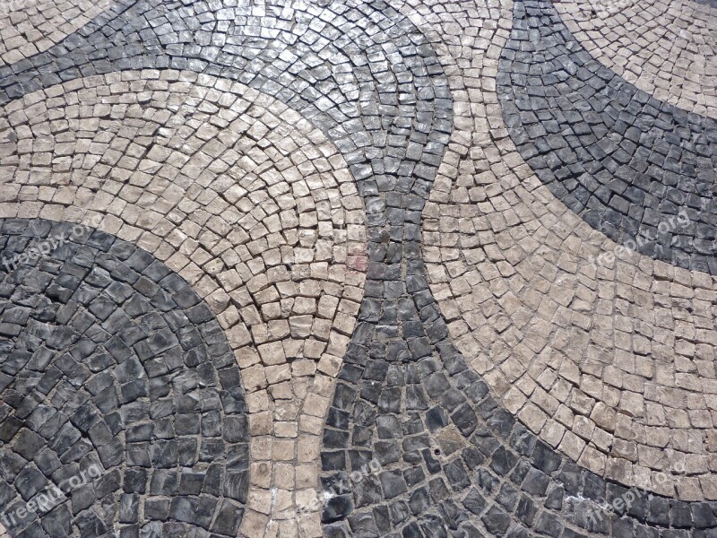 Pavement Texture City Mosaic Free Photos