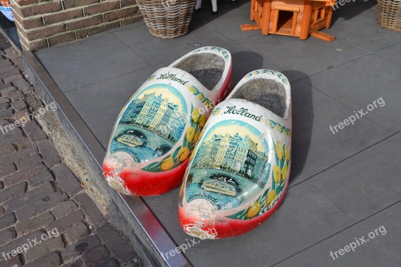 Wooden Shoes Shoes Netherlands Free Photos