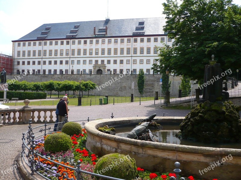 Gotha Friedenstein Castle Before Wasserkunst Gotha Free Photos