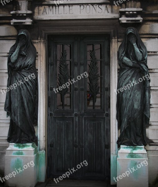 Cemetery Père-lachaise Paris Death Doors