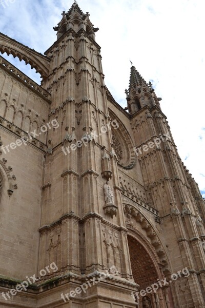 Cathedral Palma De Mallorca Church Mallorca Palma