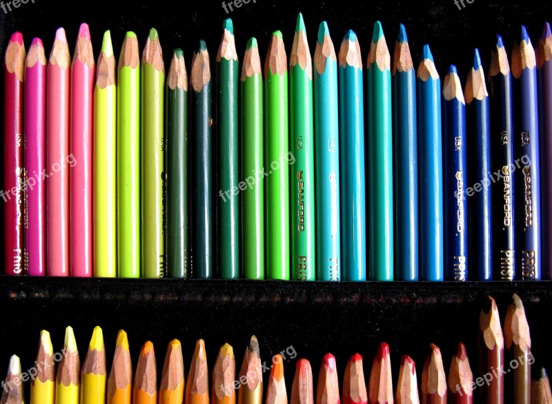 Art Pencils Colors Free Photos