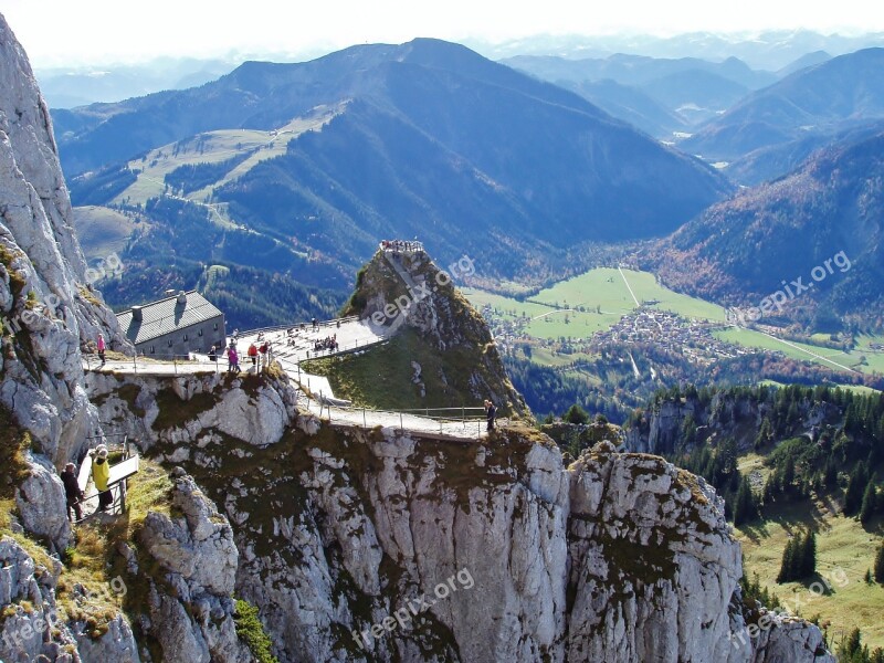 Mountain Wendelstein Mountains Landscape View