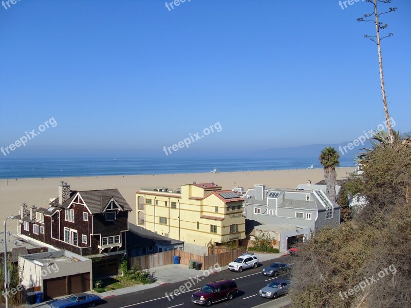 Usa California Beach Santa Monica Los Angeles