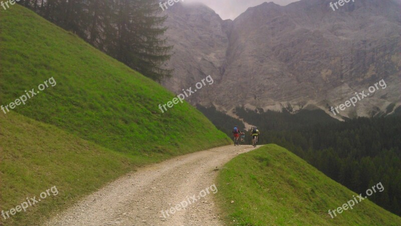 Mountains Dolomites Italy Hiking South Tyrol