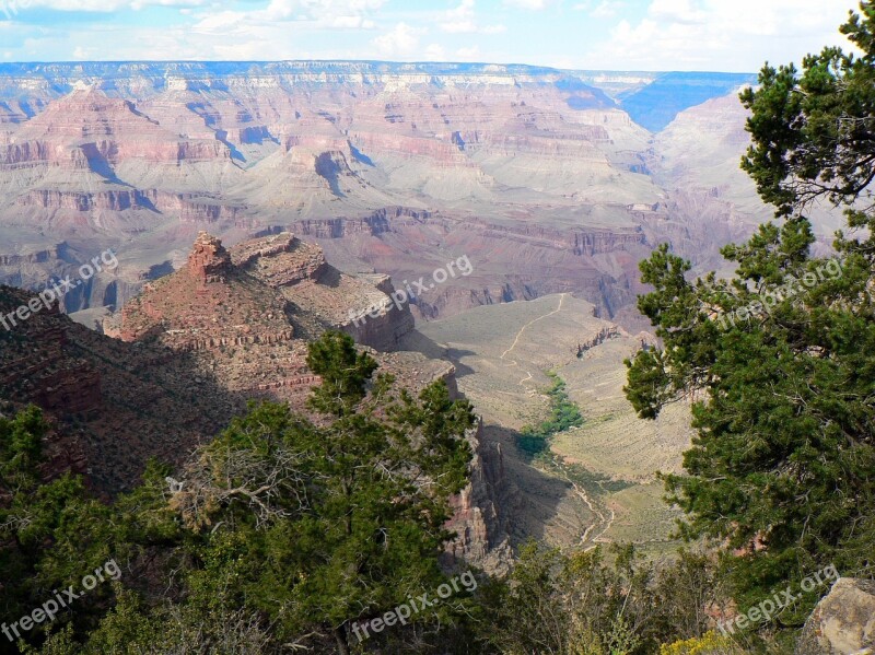 Usa Grand Canyon Landscape America Free Photos