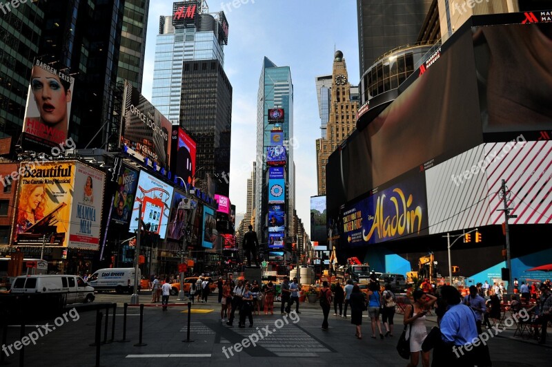 New York Times Square Manhattan New York City United States