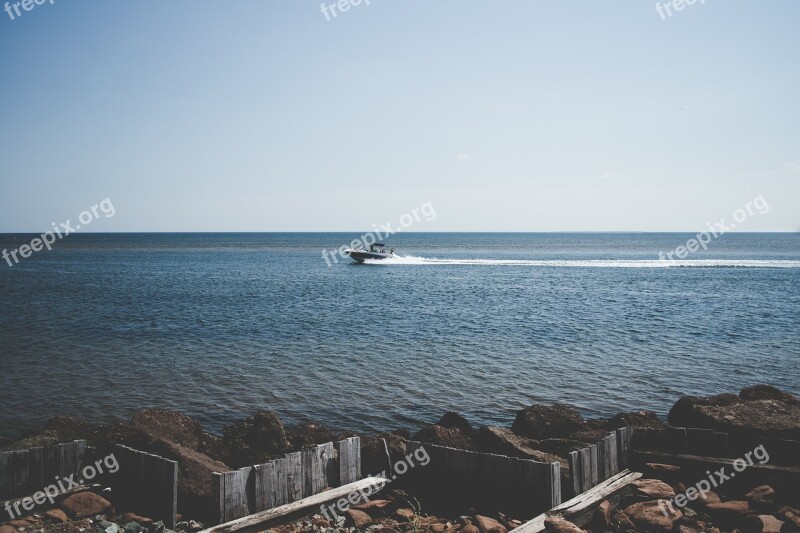 Boat Shore Coast Water Travel