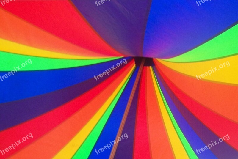 Rainbow Tent Canopy Carnival Circus