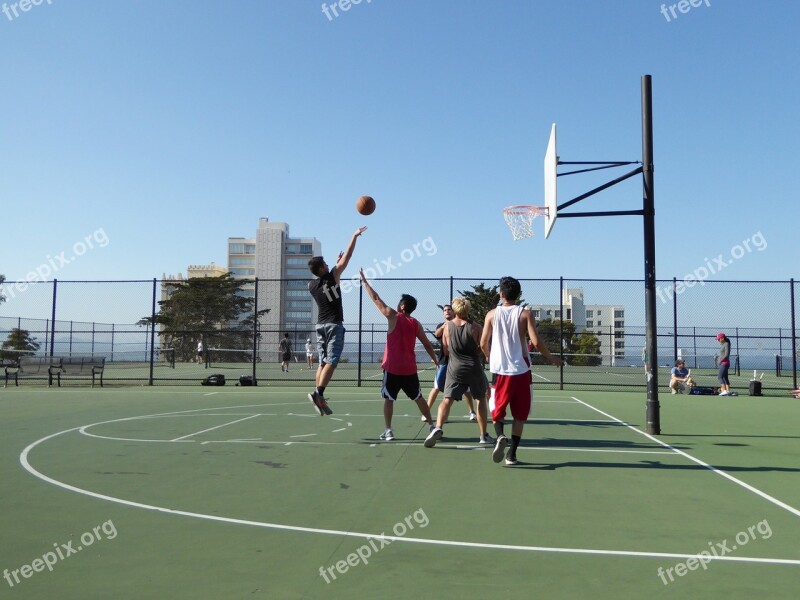 Basketball Play Sport Ball Sports Outdoor