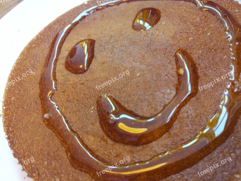 Smile Face Pancake Free Photos