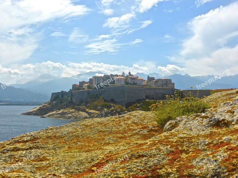 Calvi Citadel Corsica Fortress Ancient