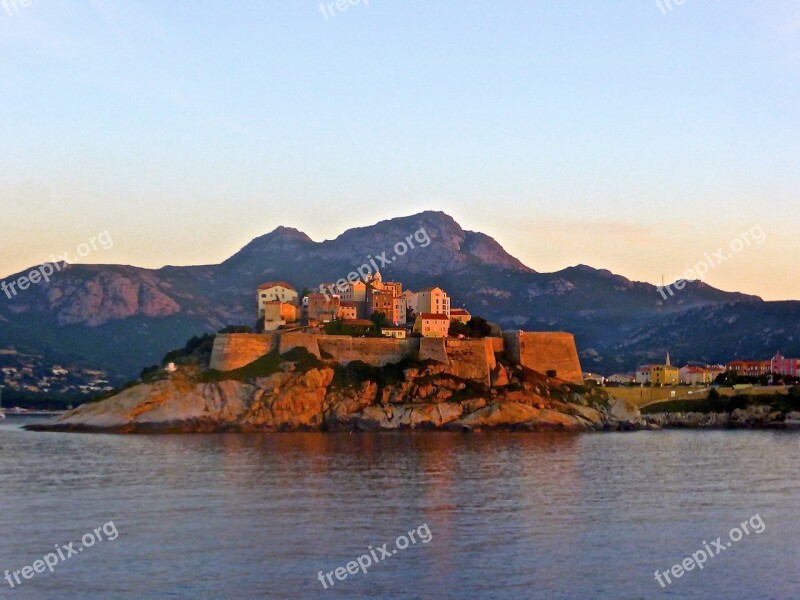 Citadel Calvi Fortress Corsica Ancient