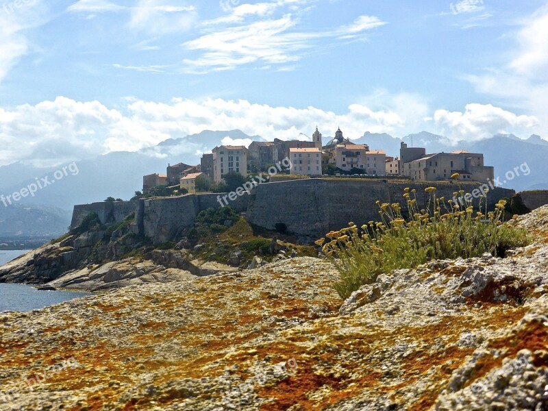 Calvi Citadel Corsica Fortress Ancient