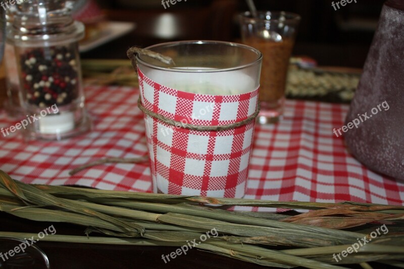 Oktoberfest Deco Checkered Checkered Red Bavaria