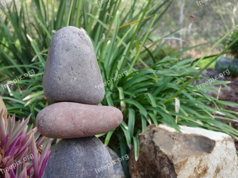 Rocks Stack Balance Stone Nature