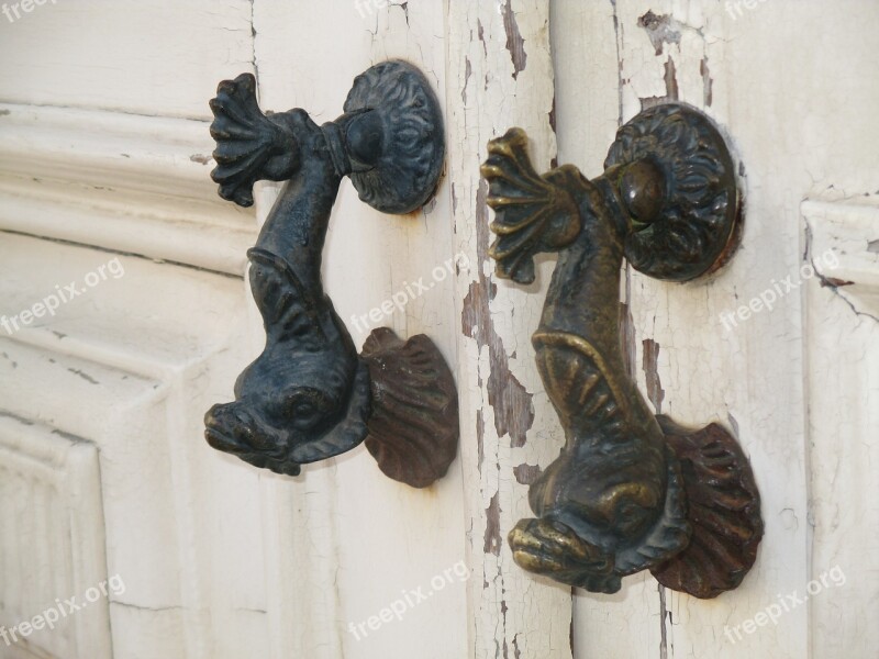 Lock Old Historic City Home Door