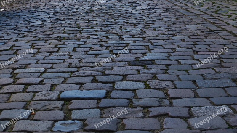 Stones Patch Cobblestones Away Road