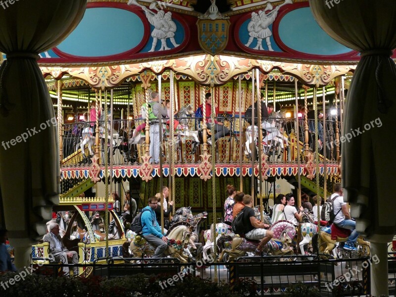 Carousel Children Folk Festival Year Market Pleasure