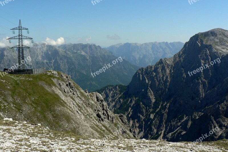 Steinernes Meer Austria Mountains Electricity Free Photos