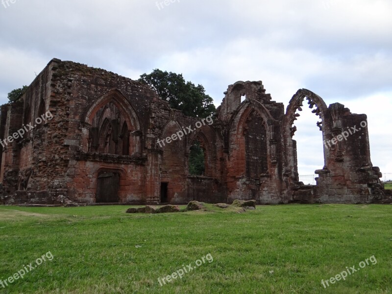 Ruin Church Scotland Building Church Ruins