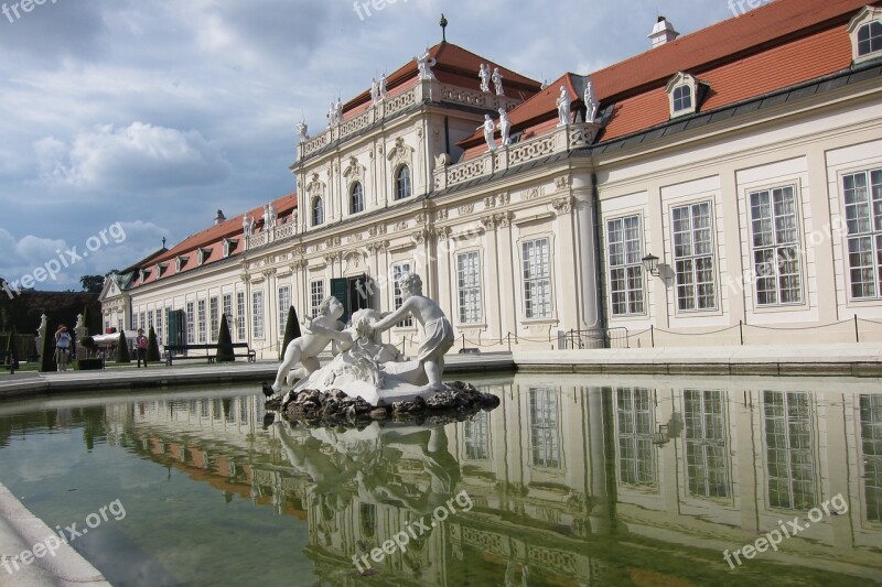 Vienna Wien Belvedere Garden Architectural