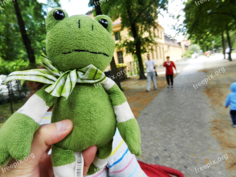 The Frog żabka The Mascot Green Toy