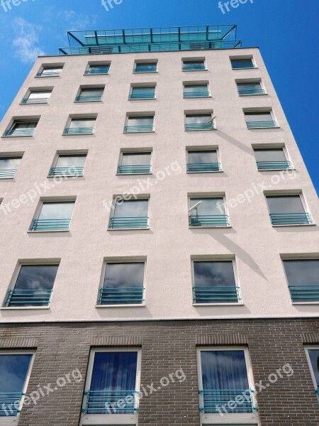 Building Office Building The Window Façades Office