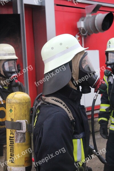 Fire Respiratory Protection Rescue Use Fire Fighting