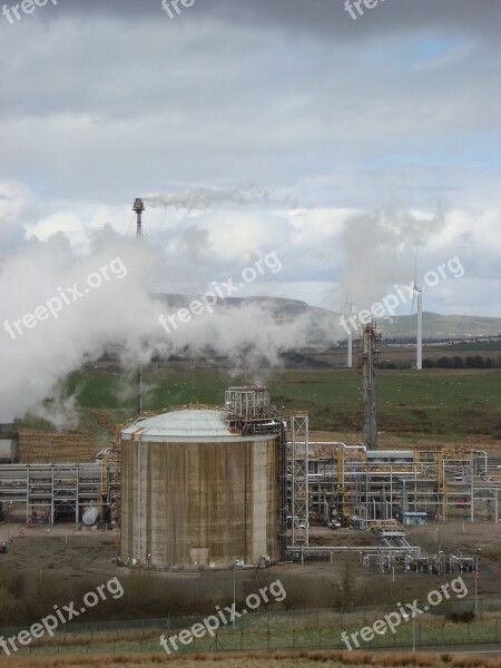 Petrochemical Plant Refinery Chemical Plant Industry Free Photos