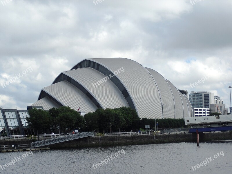 Secc Glasgow Buildings Architecture Clyde