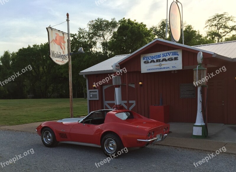 Corvette Stingray Sportscar 72corvette Redcar