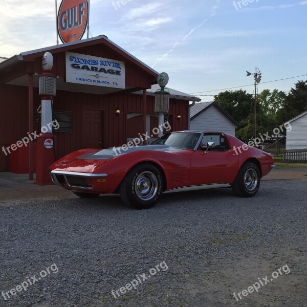 Stingray Corvette 72corvette Sportscar Free Photos