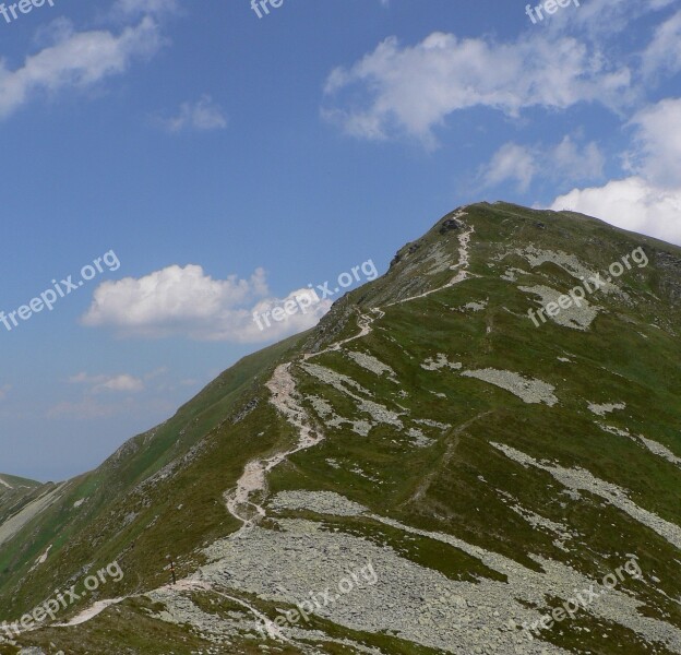 Slovakia Tatry Roháče Volovec Mountains