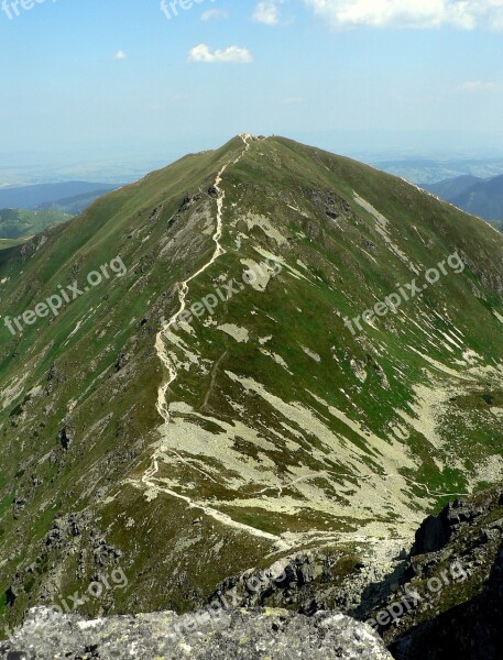 Slovakia Tatry Mountains Roháče Volovec