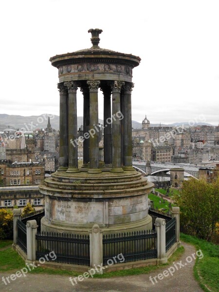 Calton Hill Edinburgh Historic Free Photos