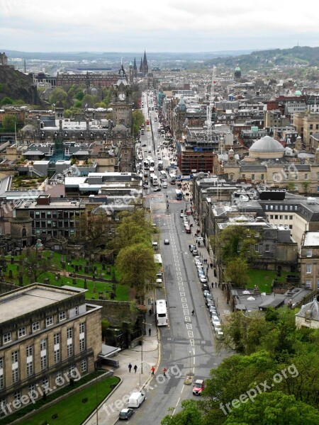 Edinburgh Street City Free Photos