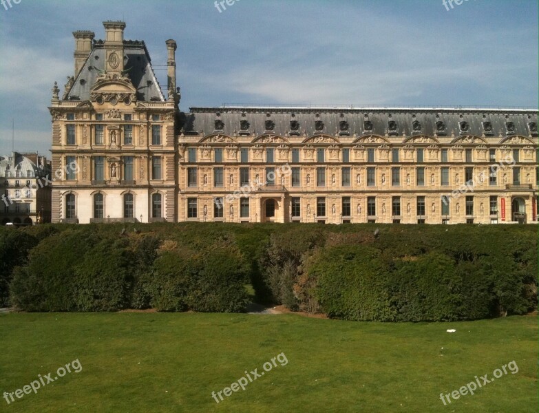 Paris Garden Louvre Tuilleries Garden Of Tuilleries