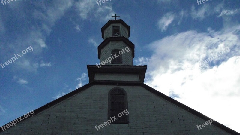 Chiloé Dalcahue Cloud Religion Chile