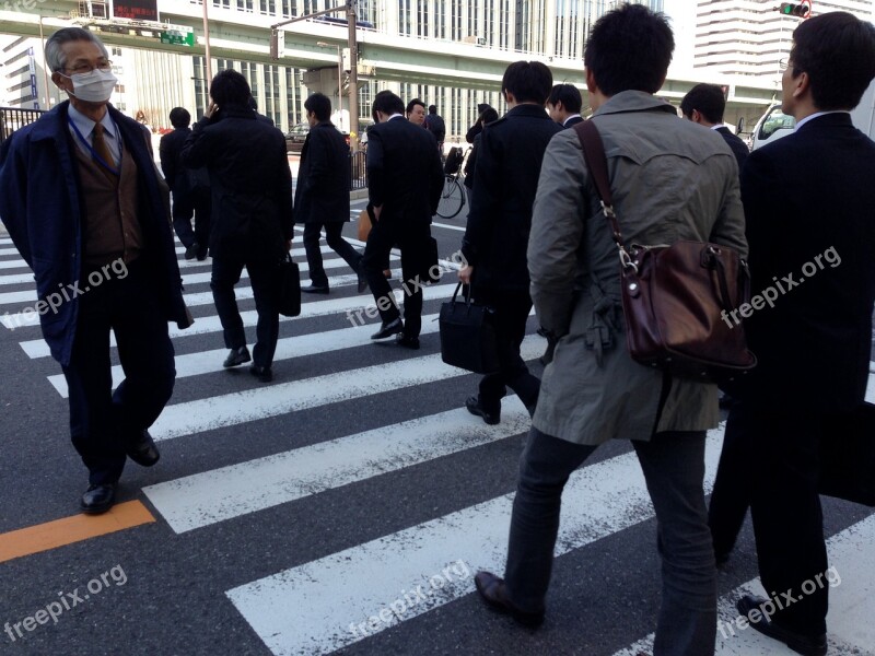 Tokyo Salaryman Japan Free Photos