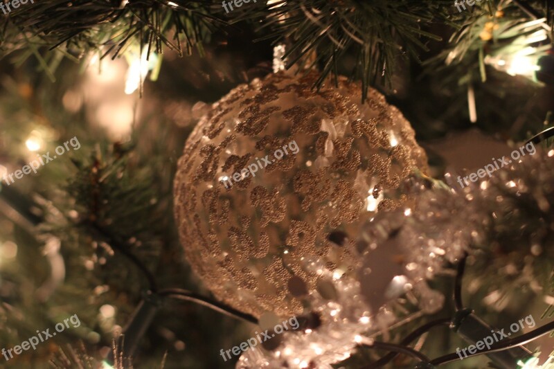 Christmas Christmas Bauble Silver Christmas Tree Free Photos