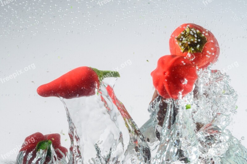 Water Inject Chilli Spray Water Splashes