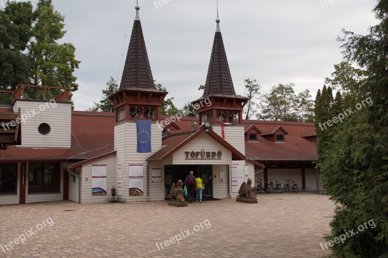 Hévíz The Thermal Lake Hungary Spa Free Photos