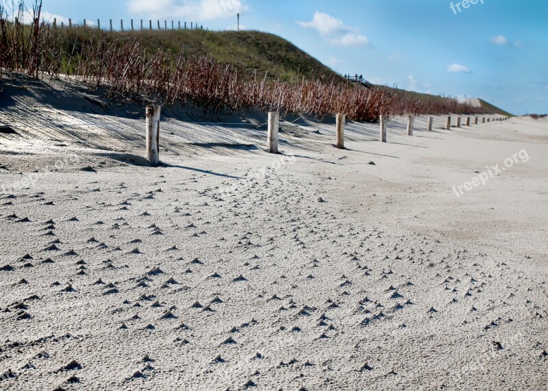 Beach North Sea Holland Blue Water