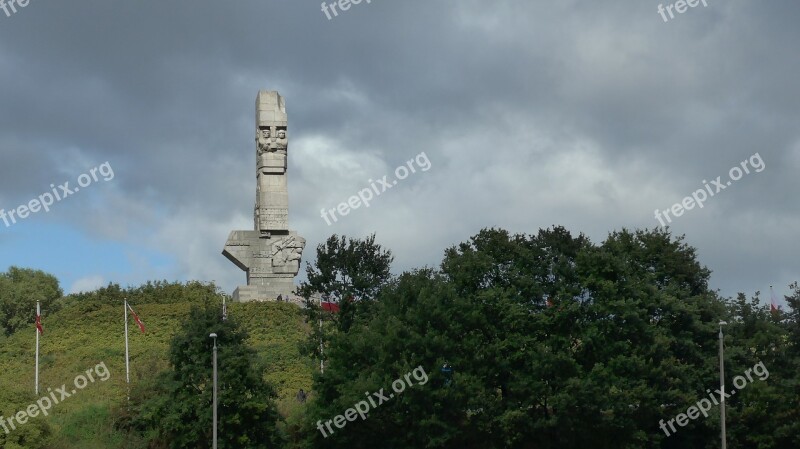 Gdańsk Gdańsk Poland Memorial Westerplatte Monument