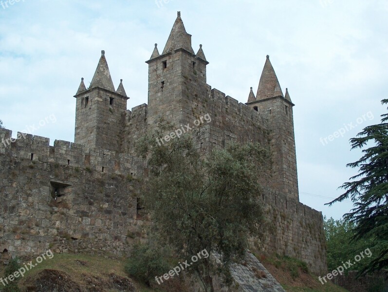 Castle Santa Maria Of The Fair Portugal Medieval Fortress