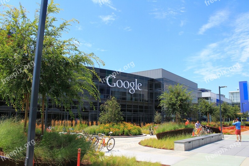 Google Plex California Logo Office